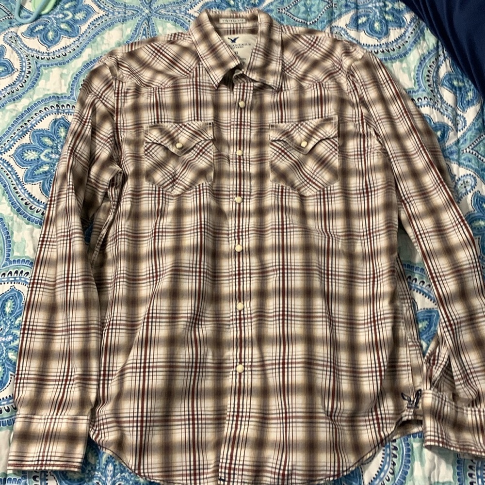Men’s Sz L Button Down